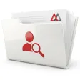 AML team outsourcing documents in a white folder with an identity check symbol and the MAXCORP logo