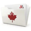Canada MSB compliance documents in a white folder with a red maple leaf and the MAXCORP logo