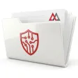 DORA compliance documents in a white folder with a shield and network symbol and the MAXCORP logo